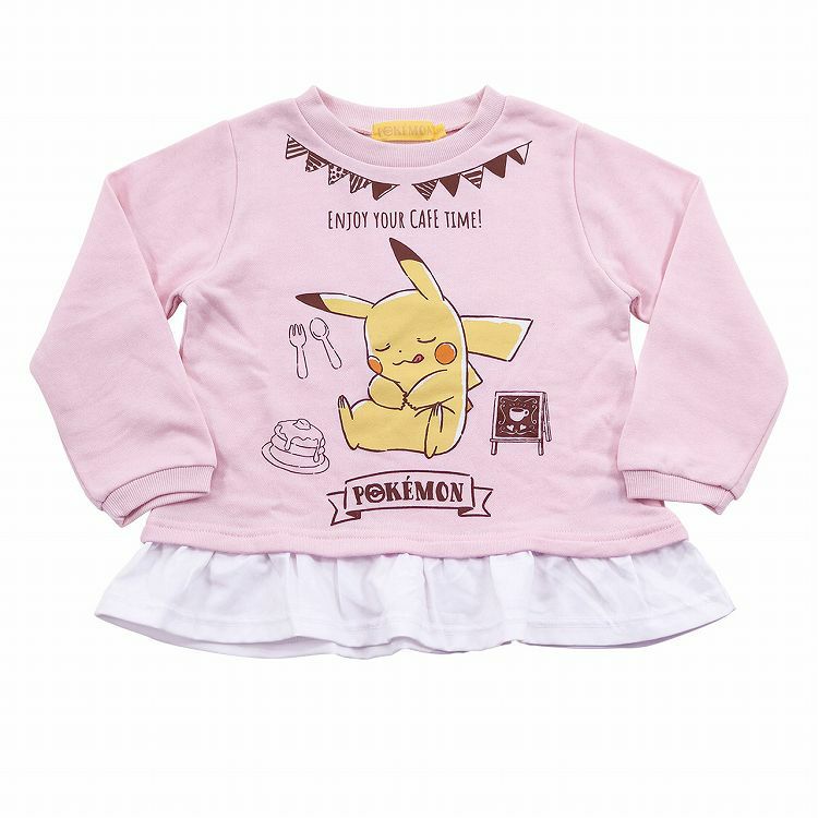 海外並行輸入正規品 ポケットモンスター キッズ KIDS プリント トレーナー ポケモン POKEMON 裏起毛 子供服 キャラクター 男の子 女の子  majumarketing.com.br