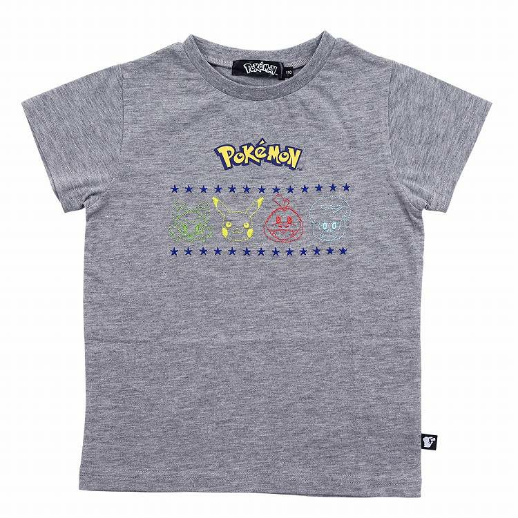 ポケモン Tシャツ キッズ ピカチュウ ニャオハ ホゲータ クワッス 柄