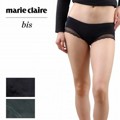 【おまとめ割対象】レディース ショーツ 足口レース付き 防水布付き フェムケアラボ marie claire bis マリ・クレール ビス